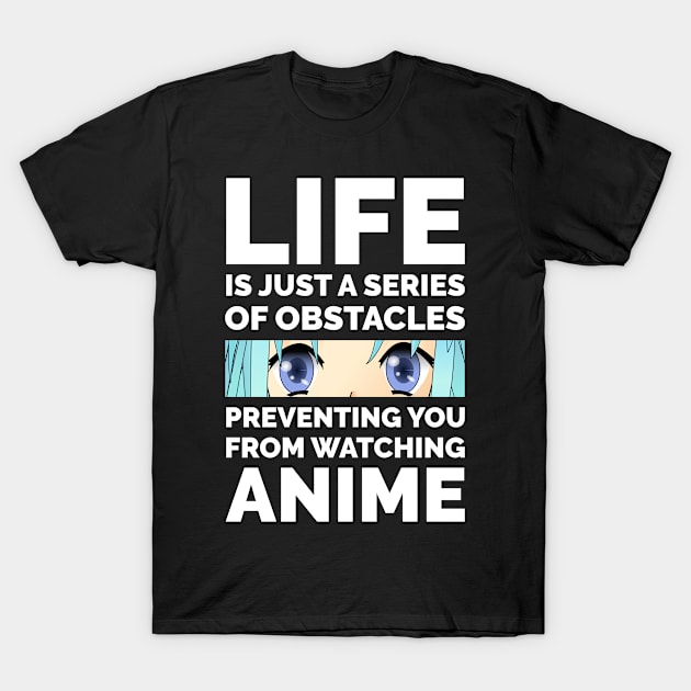 Anime Eyes T-Shirt by sqwear